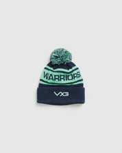 Worcester Warriors 26/27 Bobble Hat Navy/Mint