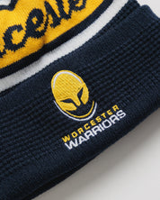 Worcester Warriors 26/27 Bobble Hat Gold/Navy