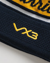 Worcester Warriors 26/27 Bobble Hat Gold/Navy