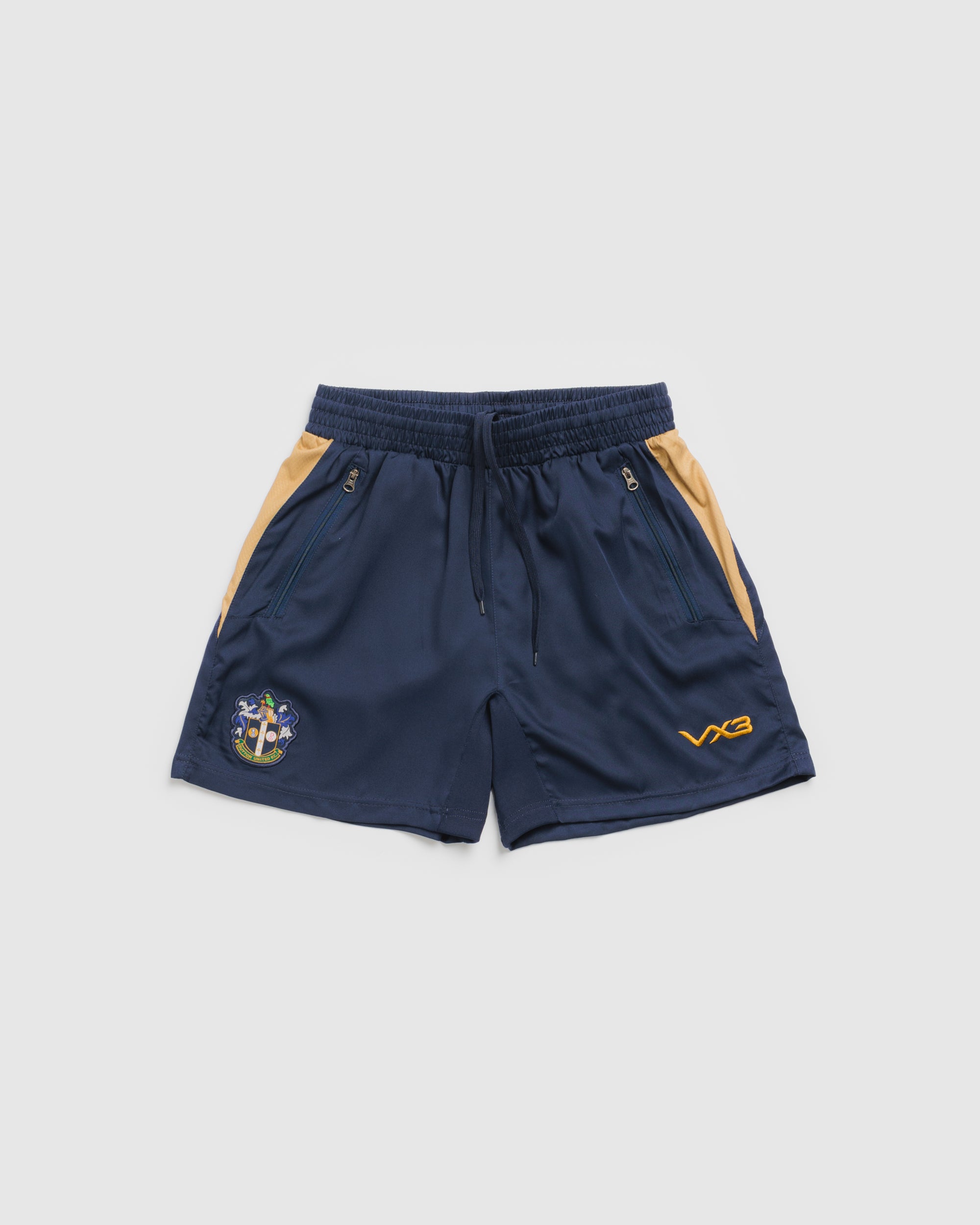 Sutton United 26/27 Vertex Gym Shorts Navy/Gold