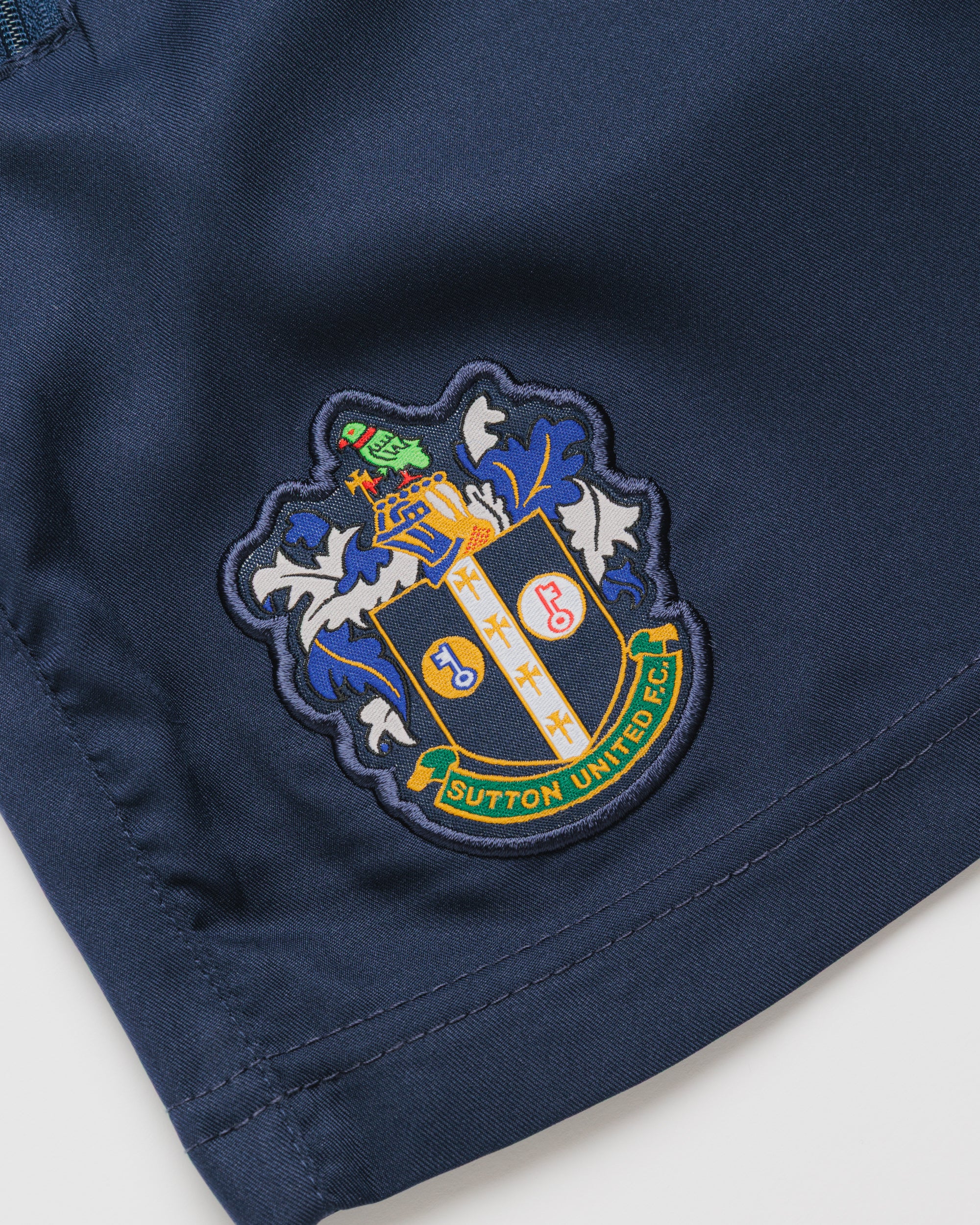 Sutton United 26/27 Vertex Gym Shorts Navy/Gold