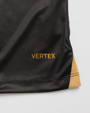 Sutton United 26/27 Vertex Training Tee Black/Dark Grey/Gold