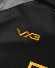 Sutton United 26/27 Vertex Training Hoodie Black/Dark Grey/Gold