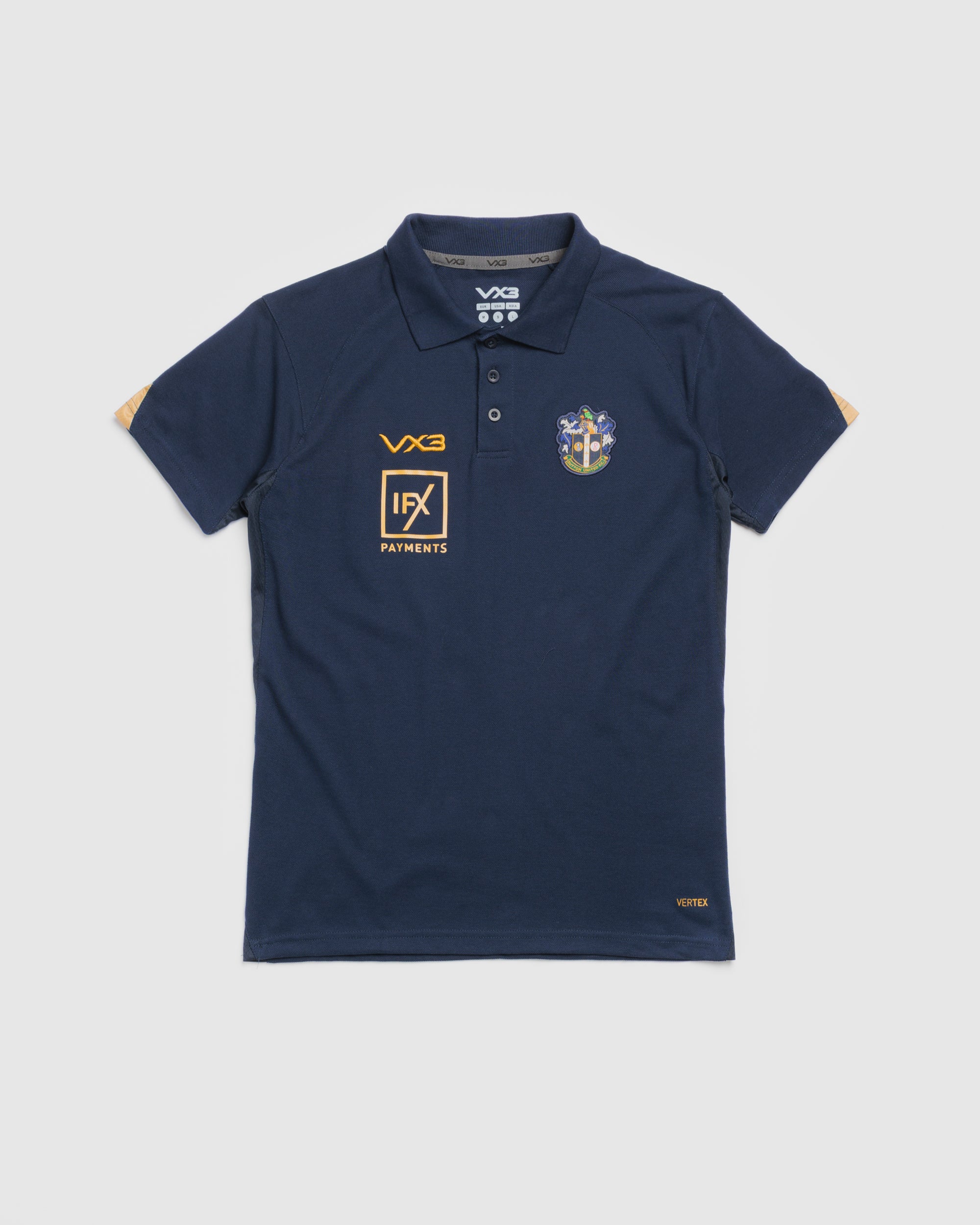 Sutton United 26/27 Vertex Polo Shirt Navy
