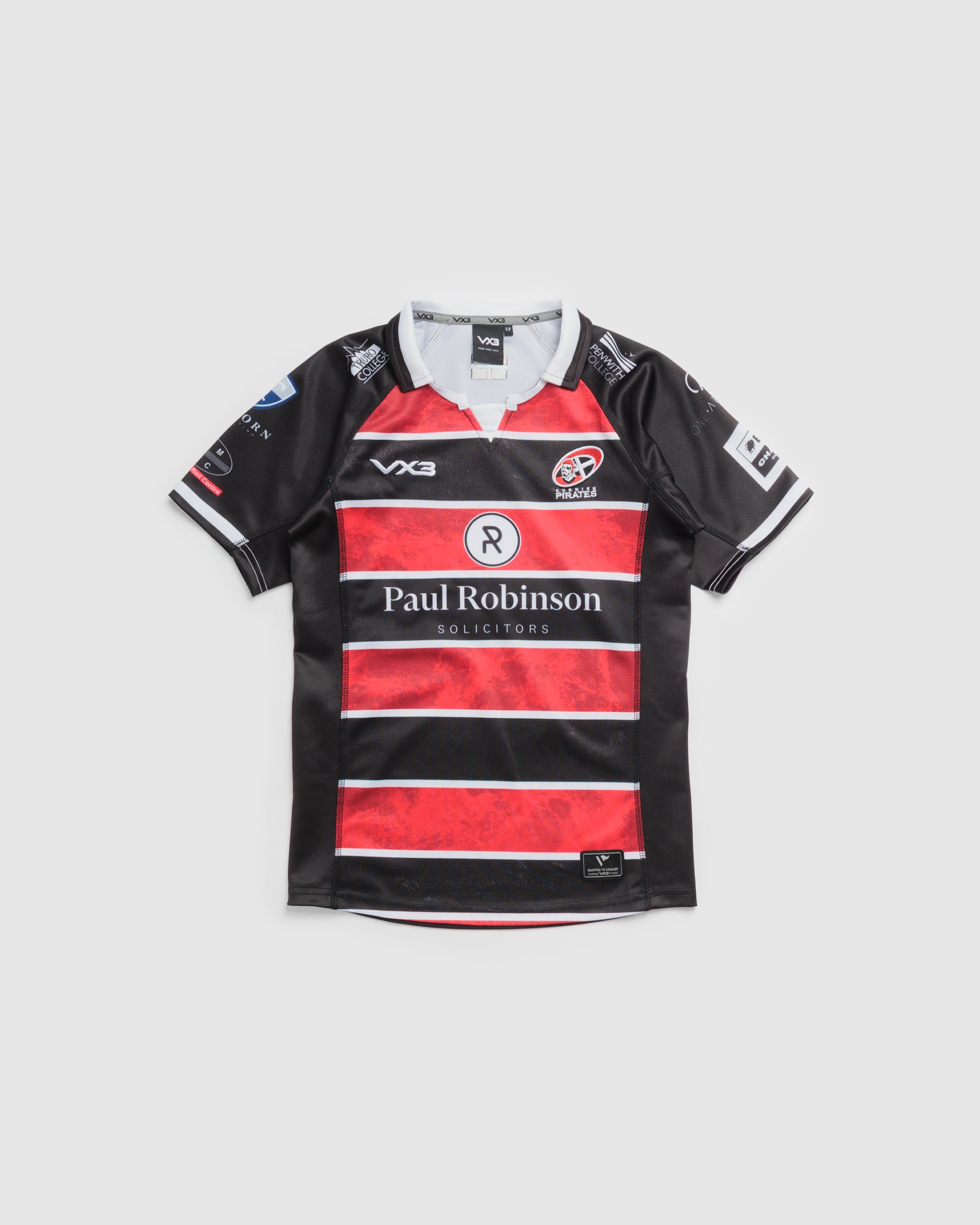 Cornish Pirates 26/27 Home Replica Shirt Youth