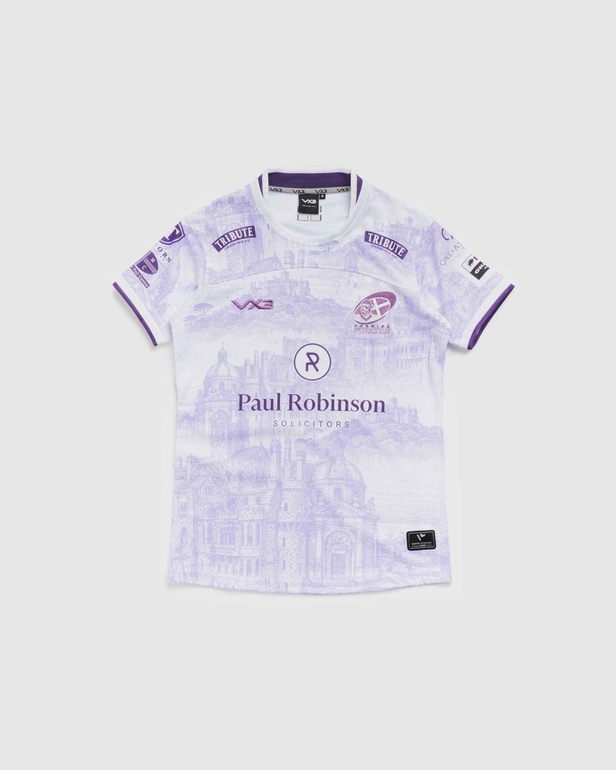 Cornish Pirates 26/27 Away Replica Shirt Womens