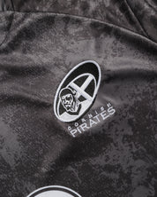 Cornish Pirates 26/27 Vertex Training Tee Youth Black/Gun Metal