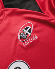 Cornish Pirates 26/27 Vertex Training Tee Red/Black/White