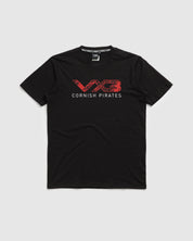Cornish Pirates 26/27 Invicta Tee Black