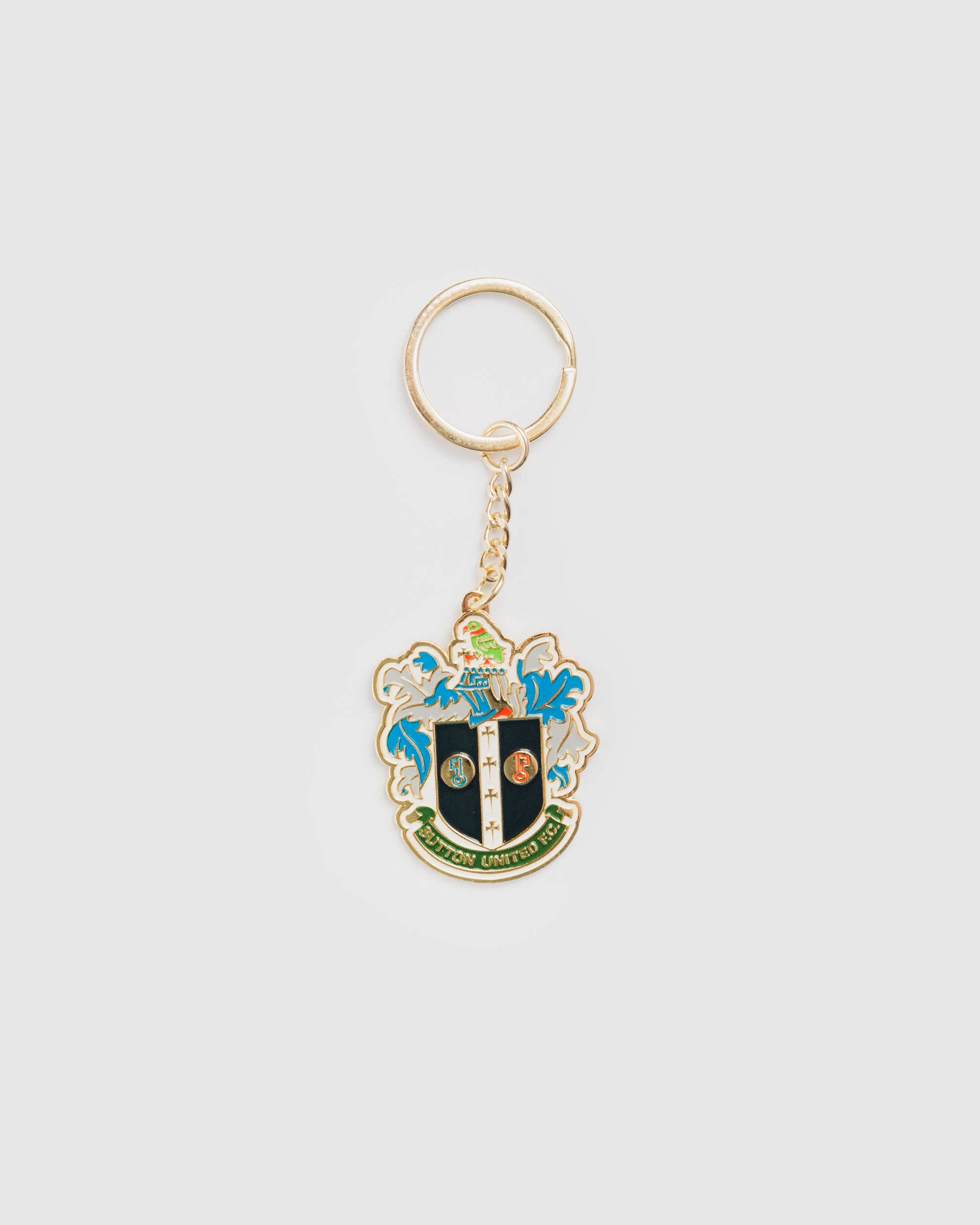Sutton United Enamel Keyring