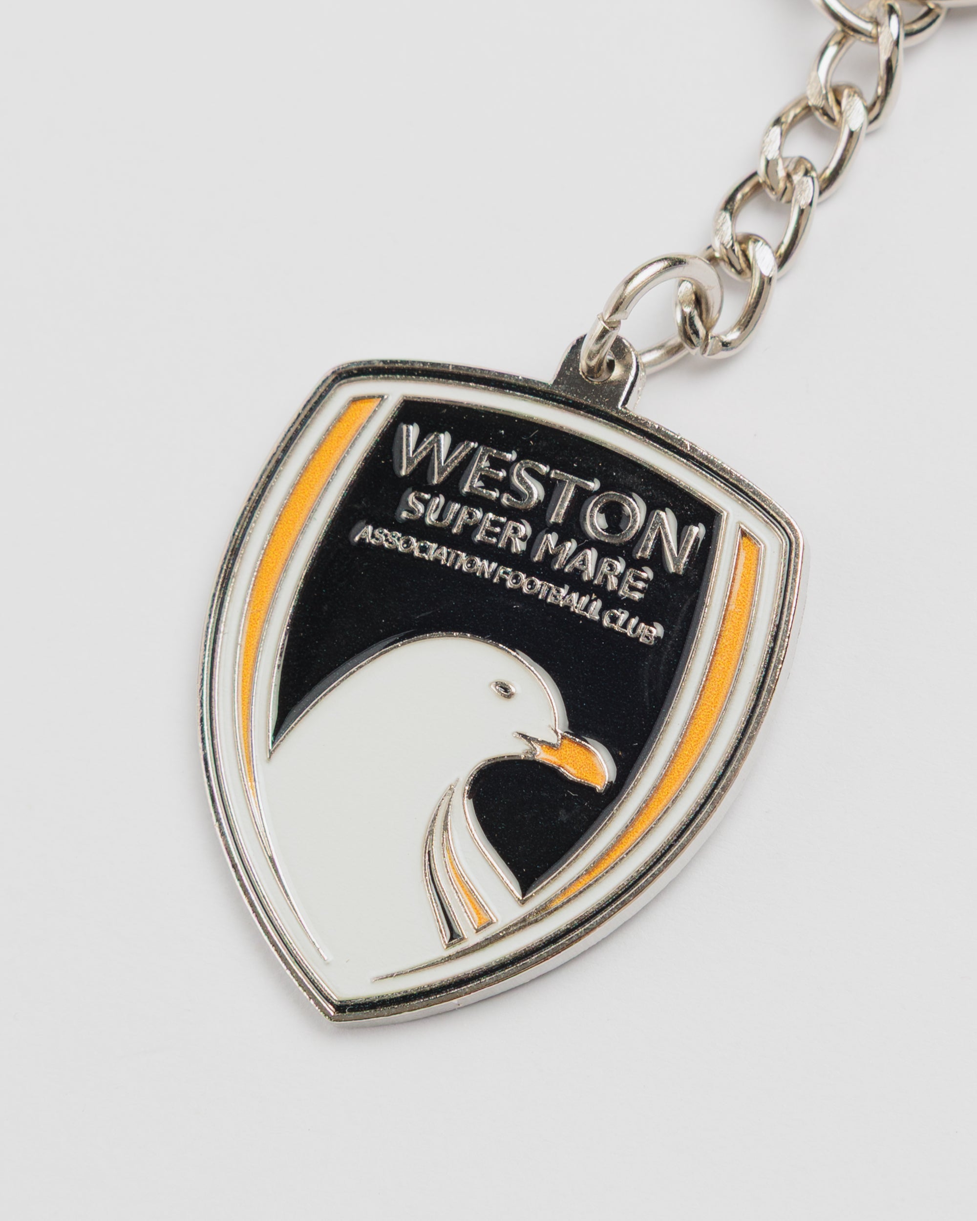 Weston-super-Mare AFC Enamel Keyring