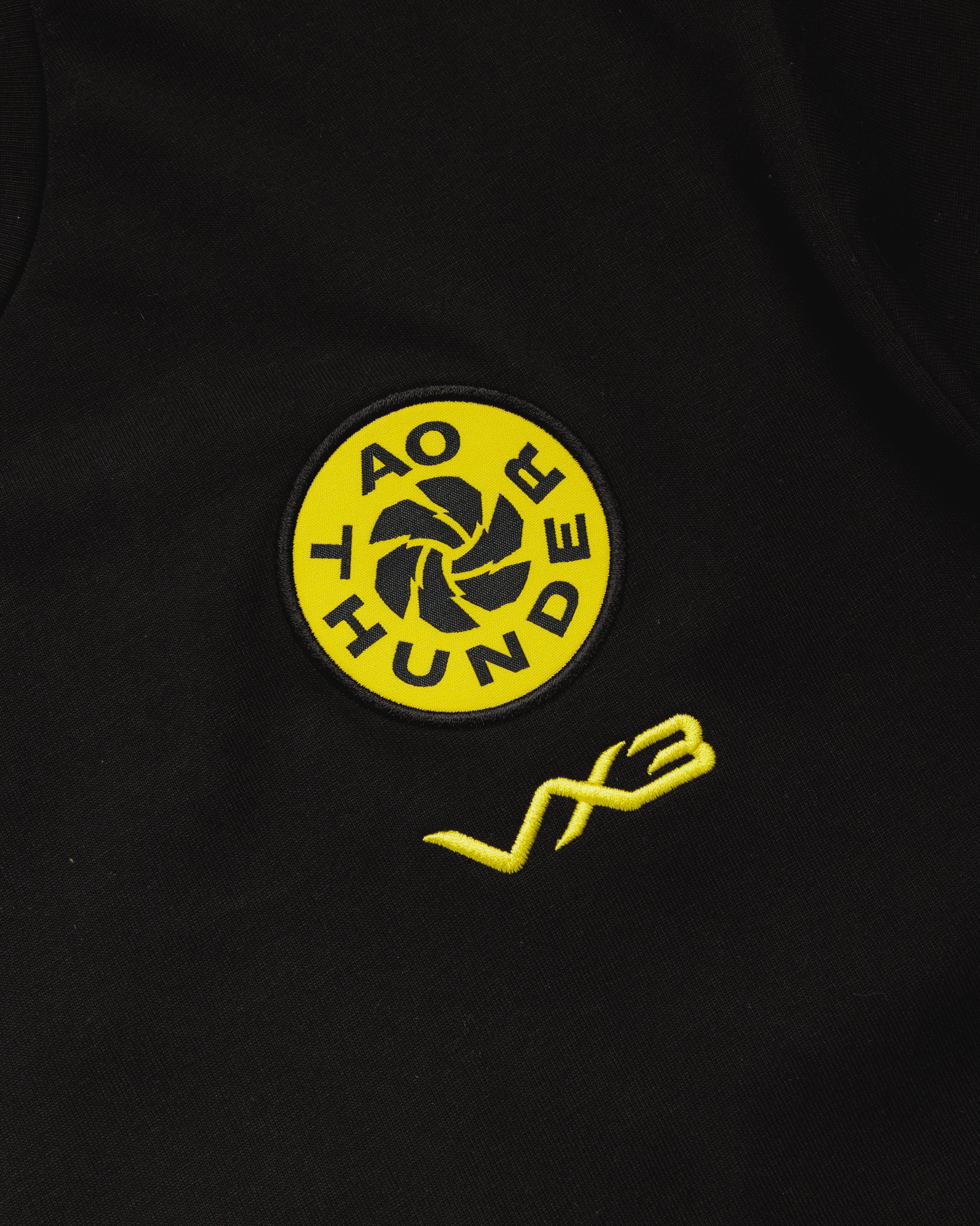 AO Thunder 2027 Conquer Tee Black/Yellow