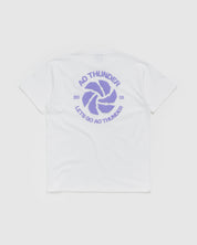AO Thunder 2027 Conquer Tee White/Purple