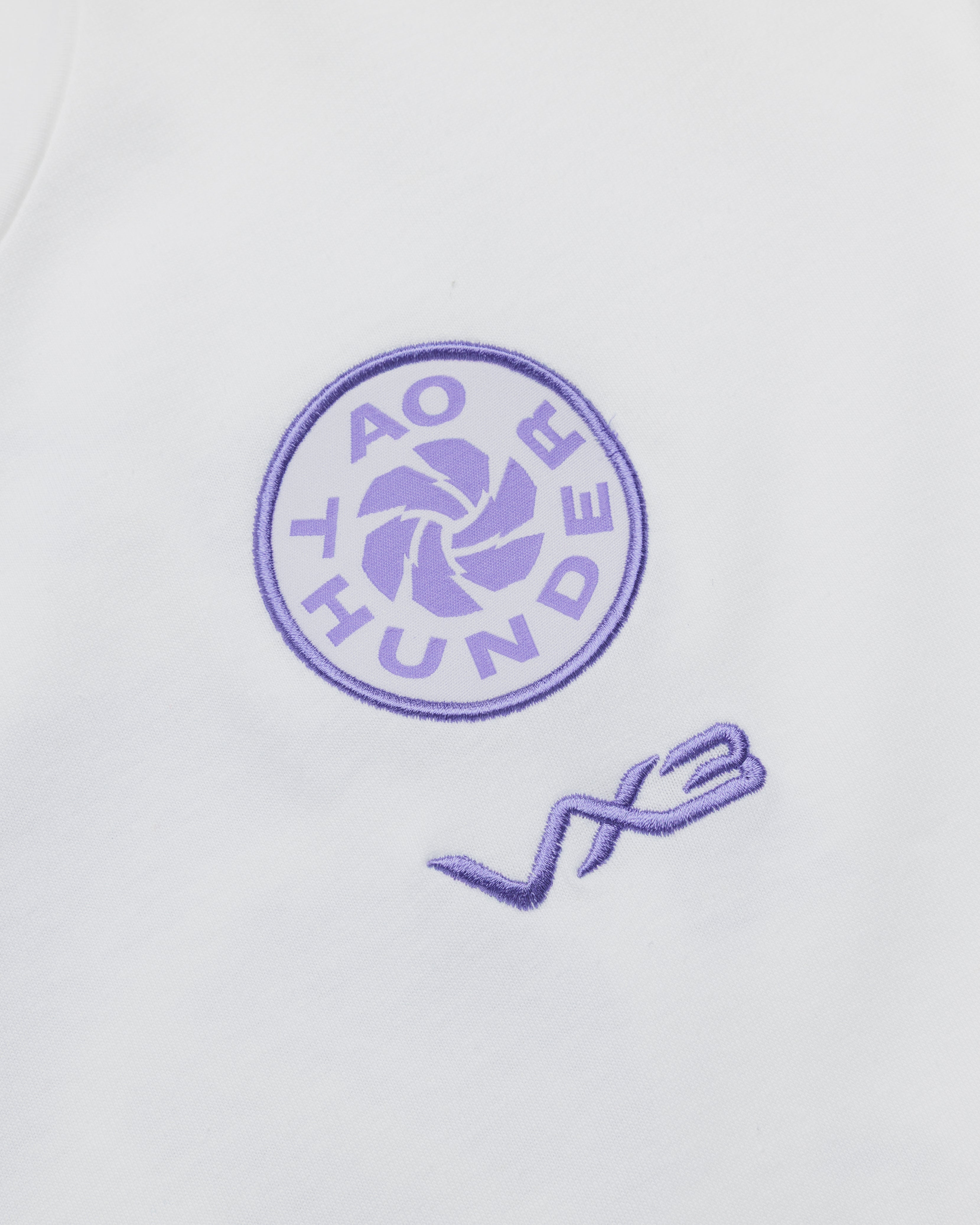 AO Thunder 2027 Conquer Tee White/Purple