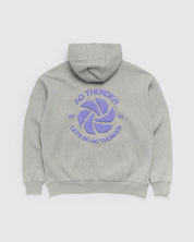 AO Thunder 2027 Conquer Hoodie Youth Grey Marl/Purple