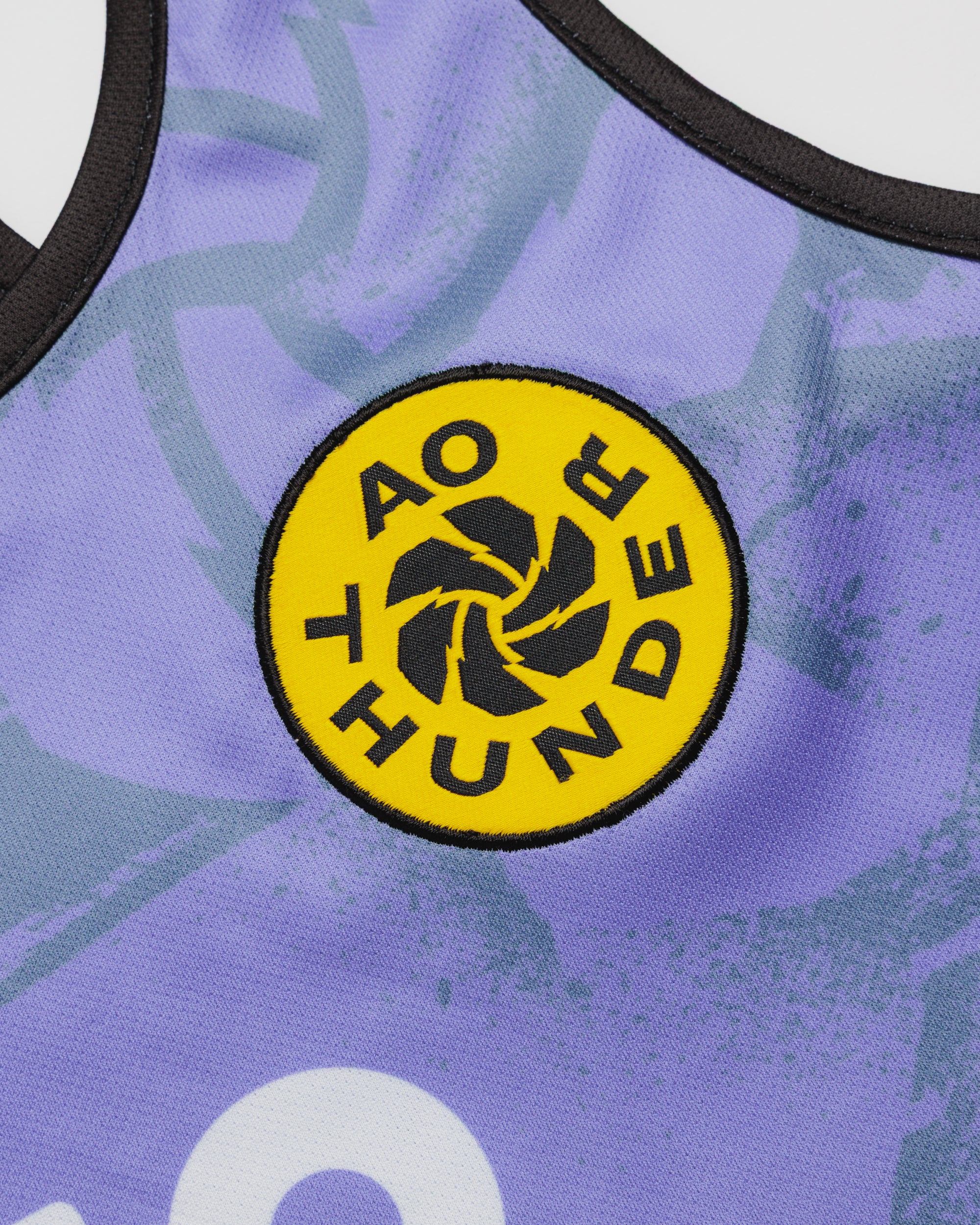 AO Thunder 2027 Training Vest Purple/Black