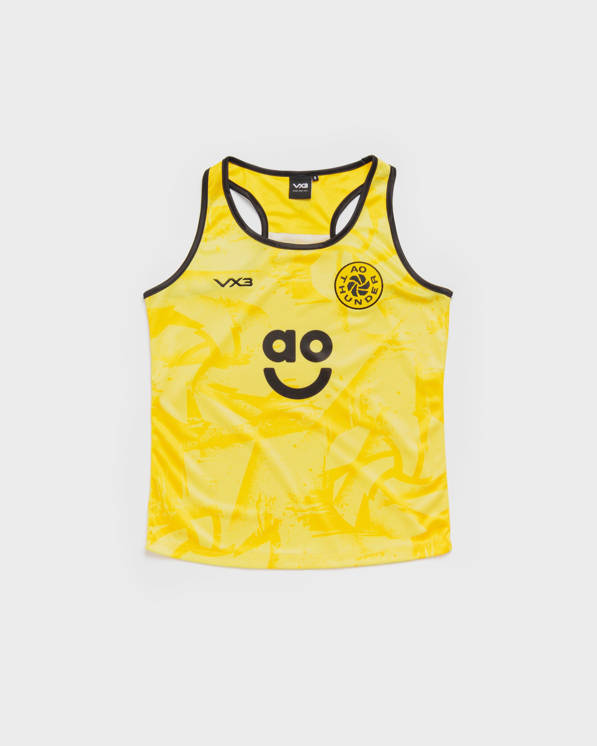 AO Thunder 2027 Training Vest Yellow/Black