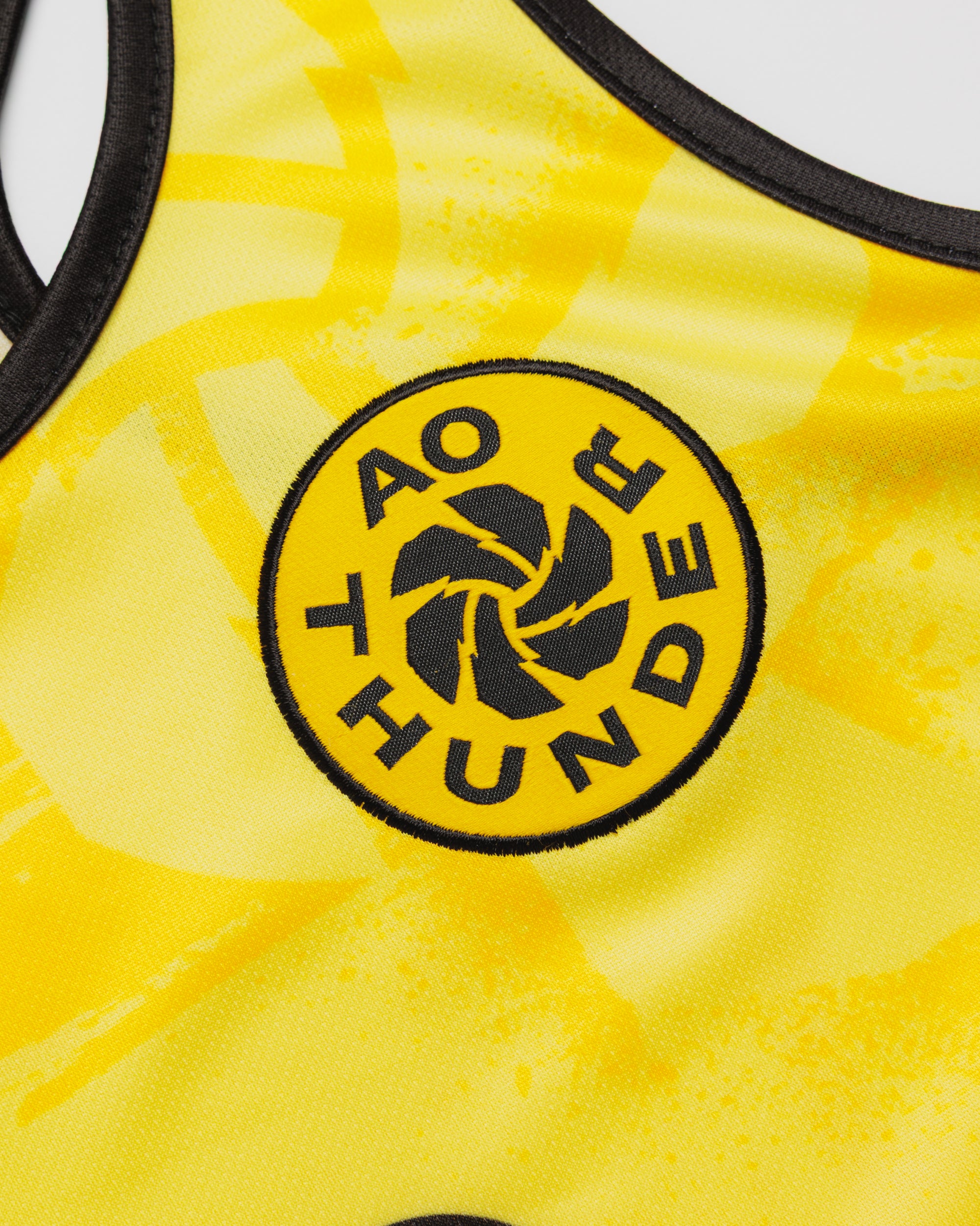 AO Thunder 2027 Training Vest Yellow/Black