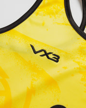 AO Thunder 2027 Training Vest Yellow/Black