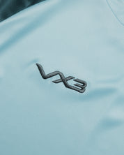 Royal Navy Rugby Union 27/28 Vertex Training Tee Ice Grey/Gunmetal