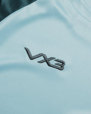 Royal Navy Rugby Union 27/28 Vertex Training Tee Youth Ice Grey/Gunmetal
