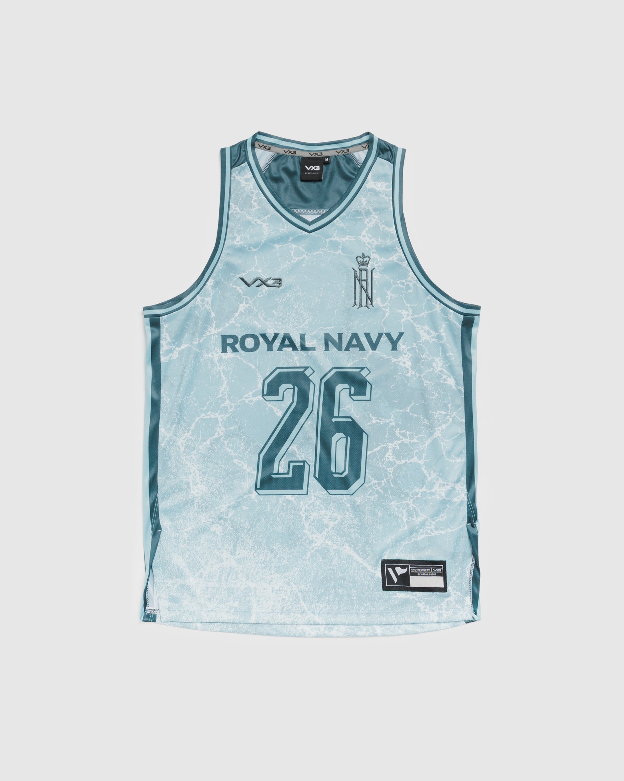 Royal Navy Rugby Union 27/28 Elite Basketball Vest