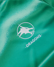 Dragons Netball 2027 Training Tee Youth Dark Sage/Pale Sage