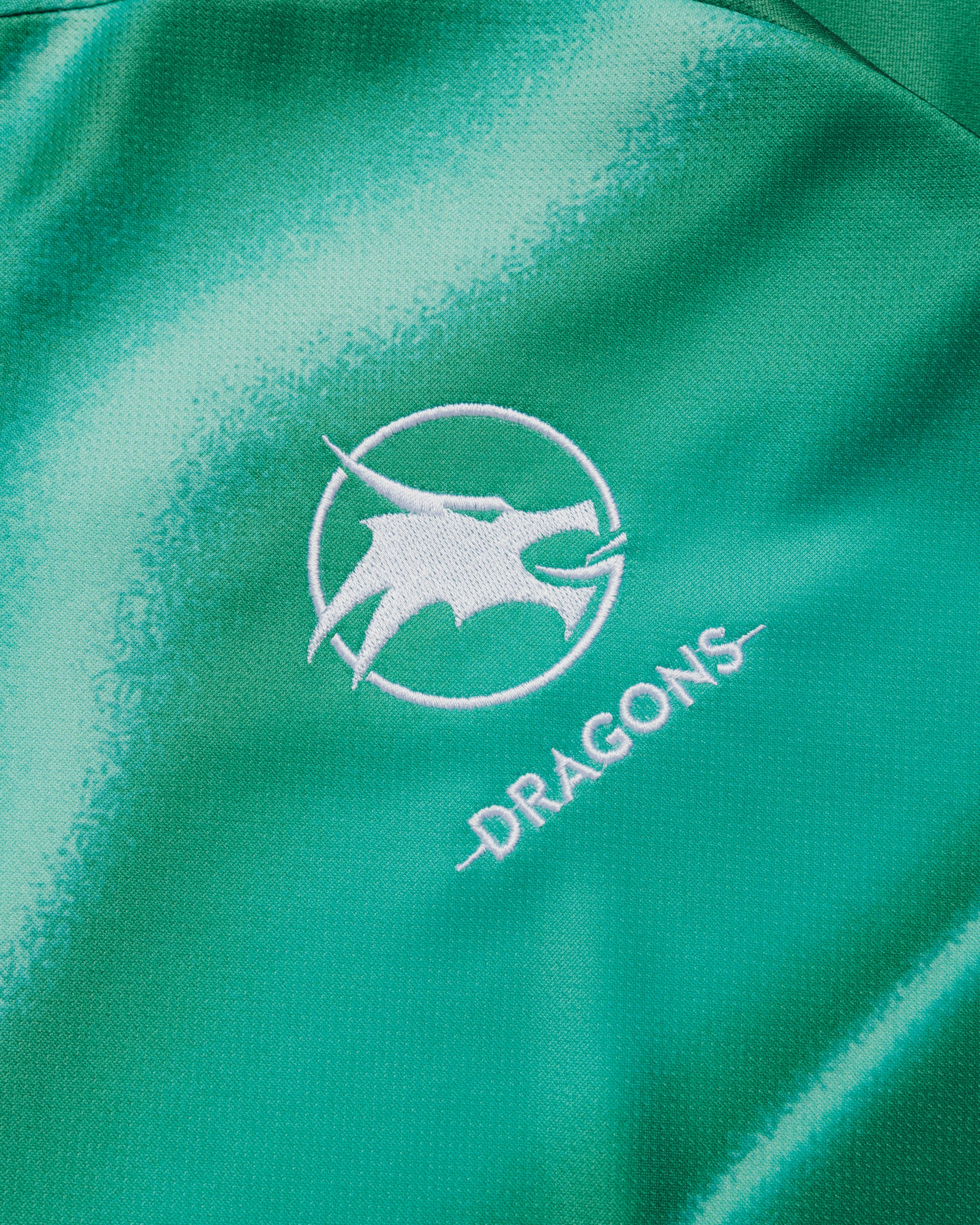 Dragons Netball 2027 Training Tee Youth Dark Sage/Pale Sage