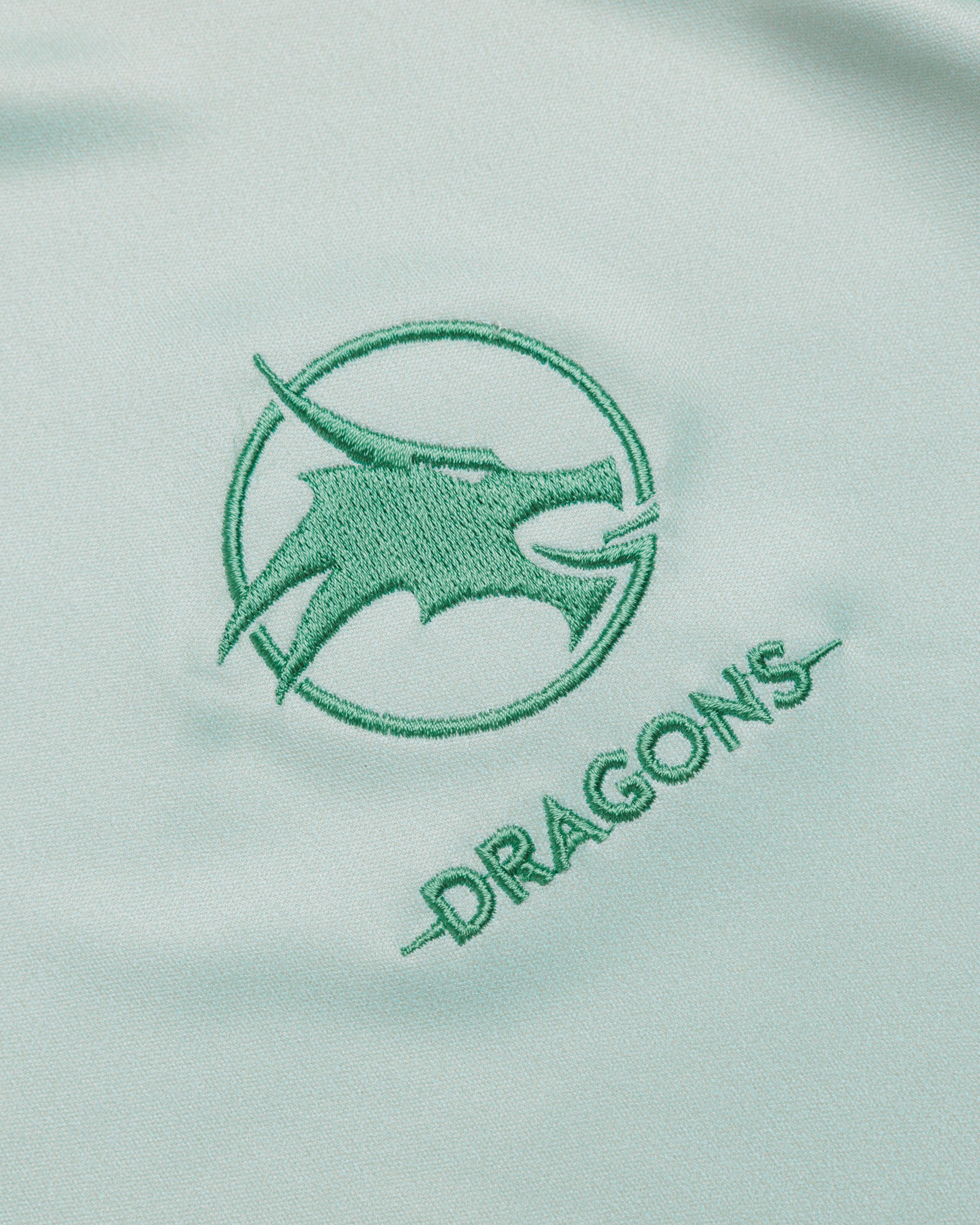 Dragons Netball 2027 Vertex Training Tee Womens Pale Sage/Dark Sage/Sage