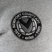 Newport County AFC Sweatshirt Grey Marl