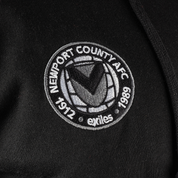 Newport County AFC Womens Hoodie Black
