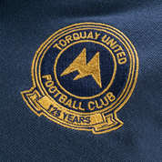 Torquay United AFC 125th Anniversary Cotton Polo Navy