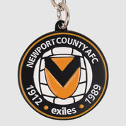 Newport County AFC Soft Enamel Key Ring