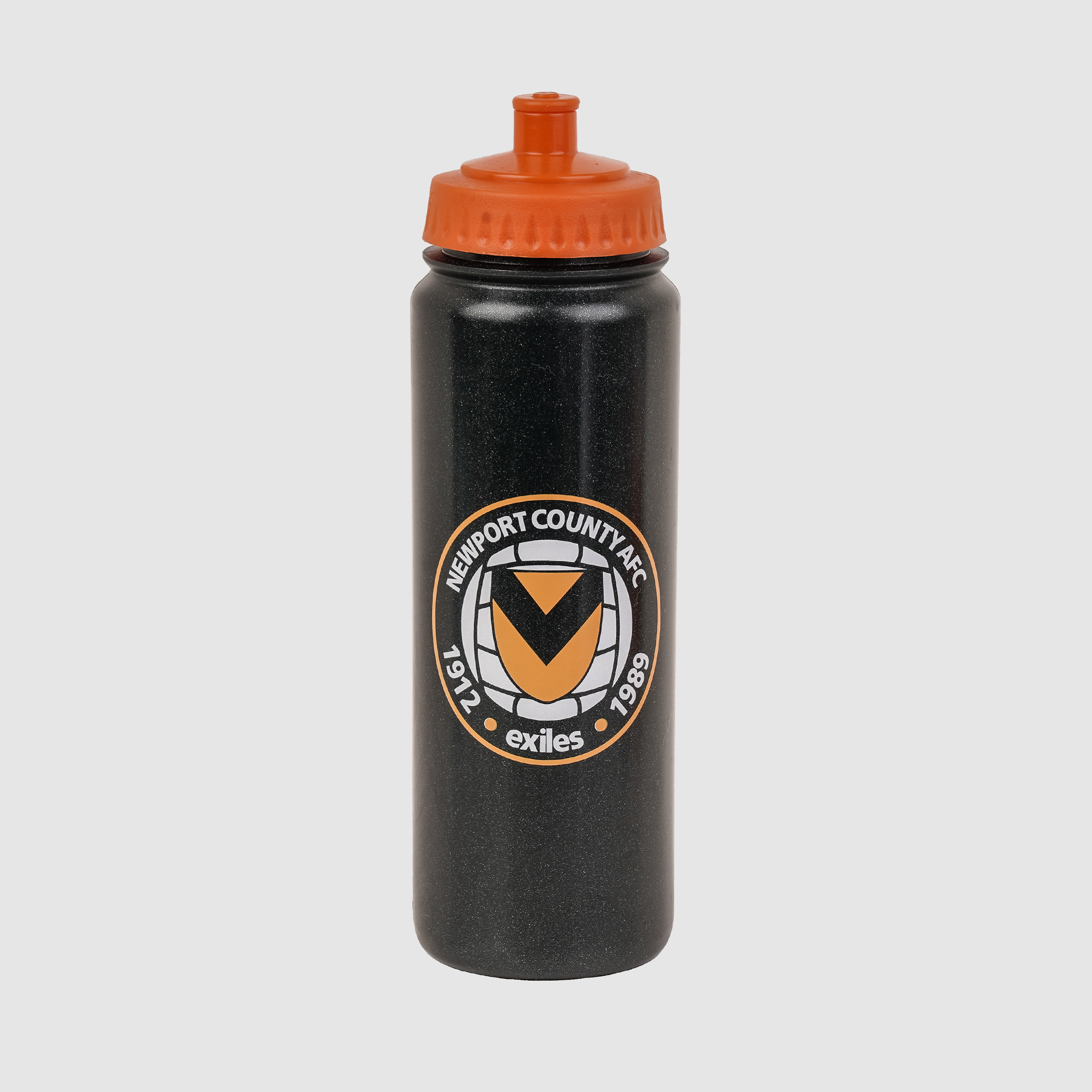 Newport County AFC Sports Bottle 750ml  Black