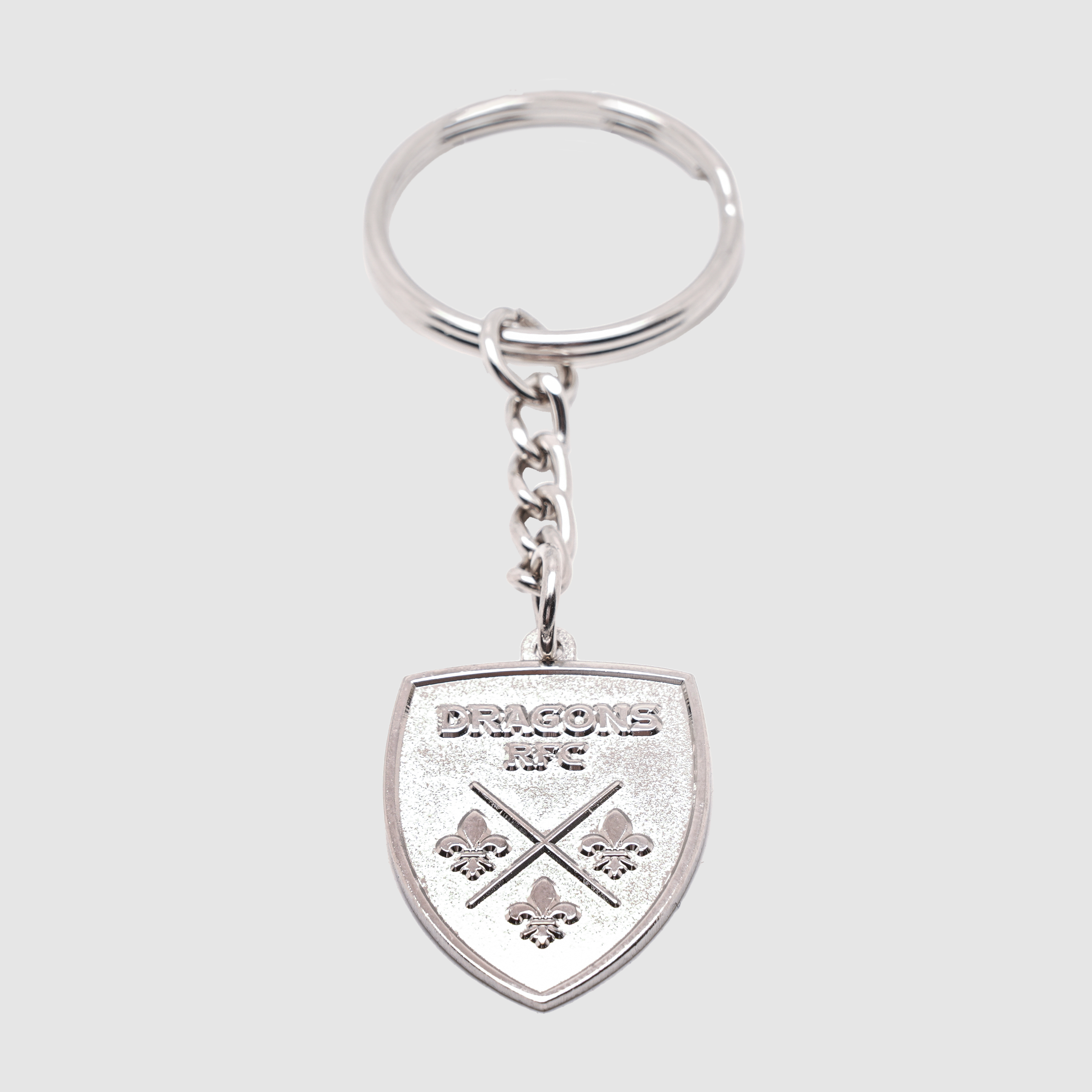 Dragons RFC Nickel Key Ring