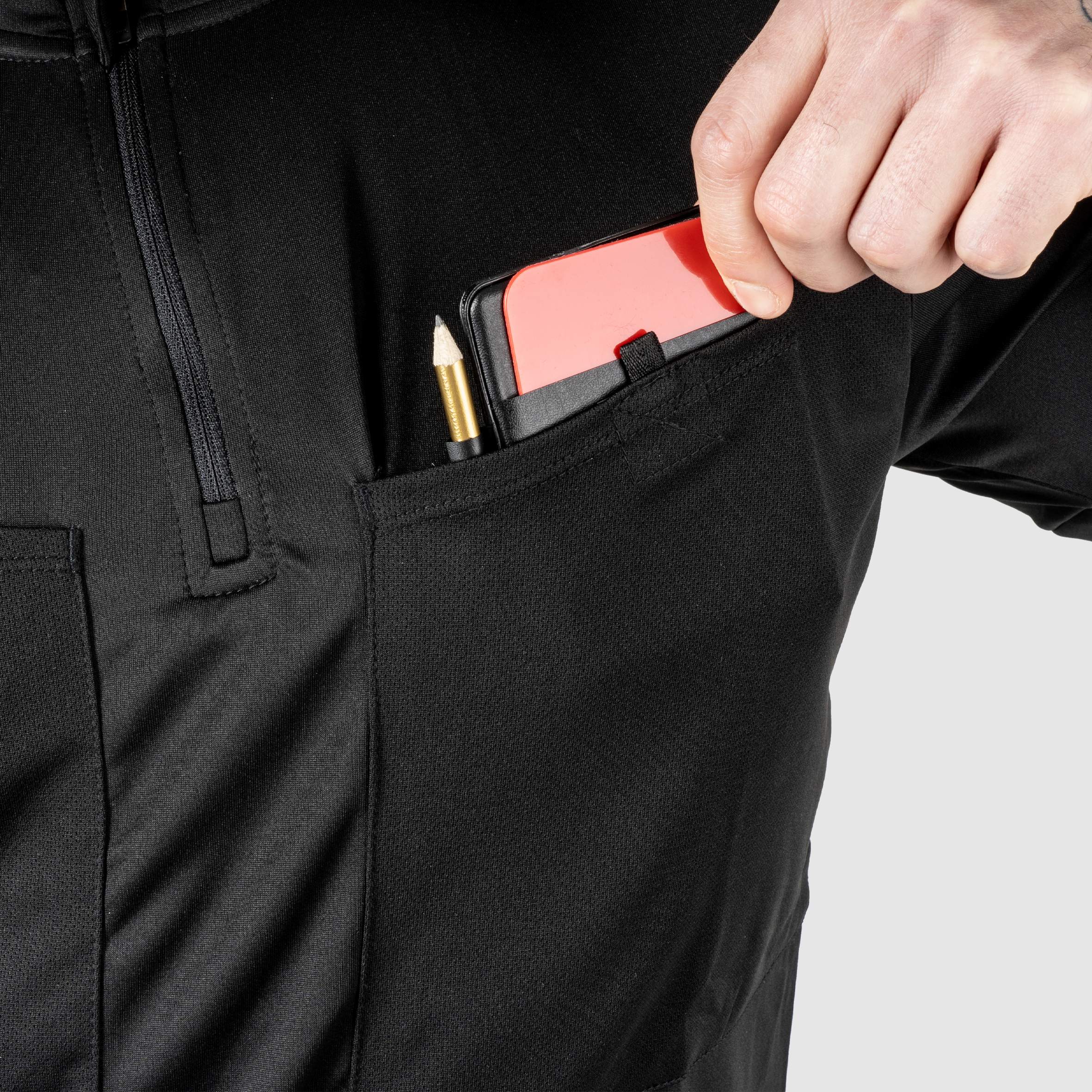 Percepta Referee Shirt Black