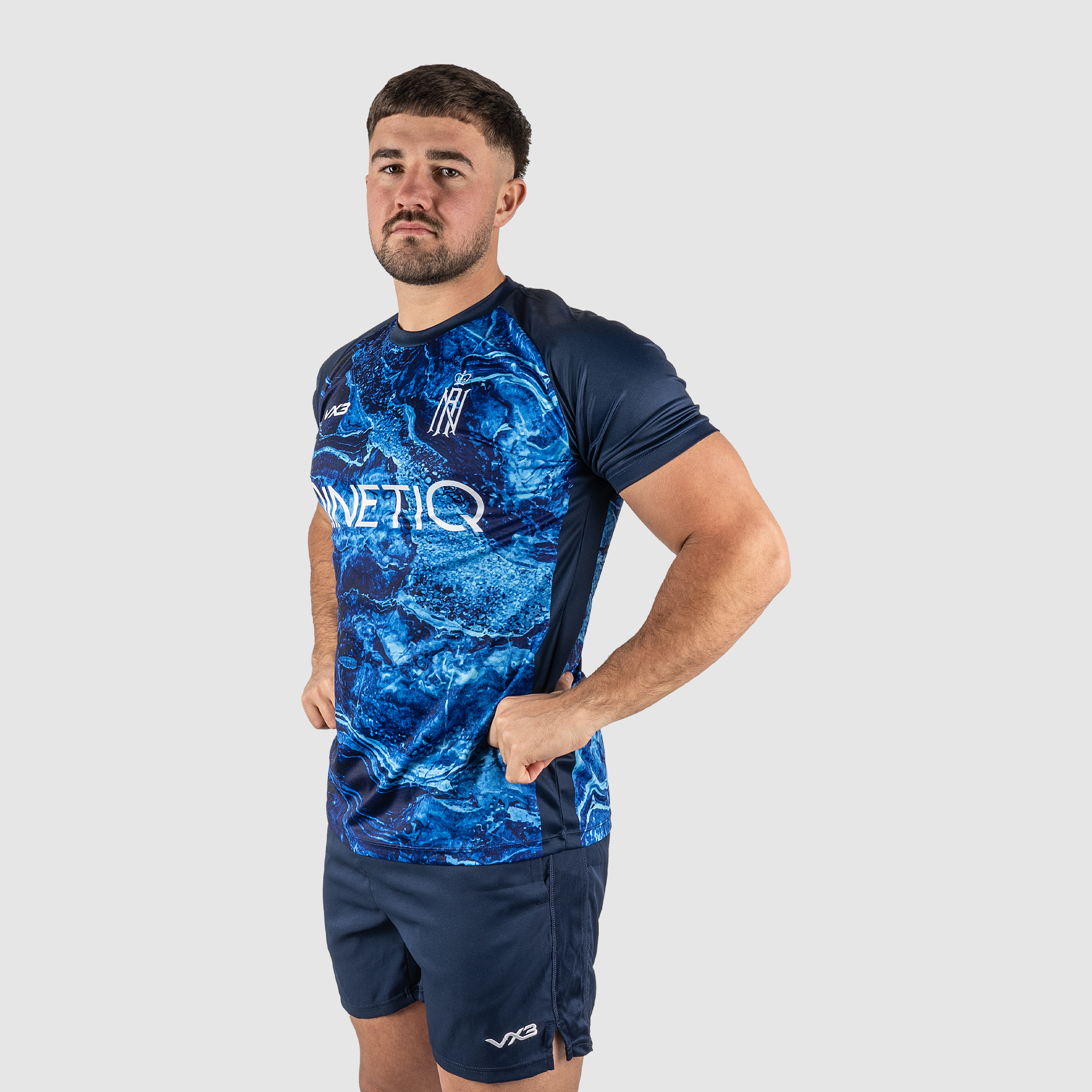 Royal Navy Rugby Union Warm Up Tee 2024