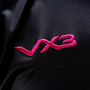 Newport County AFC 24/25 Quadrigo Training Tee - Black/Pink