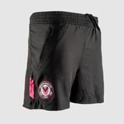 Newport County AFC 24/25 Quadrigo Gym Shorts-Black/Pink