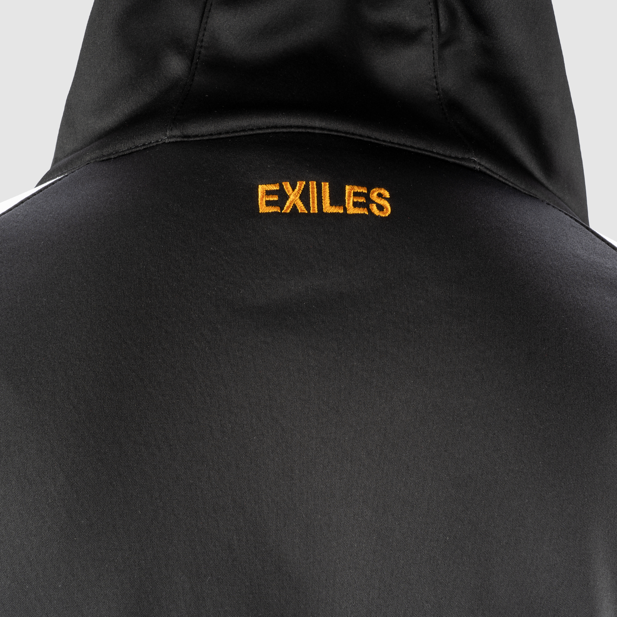 Newport County AFC 24/25 Zip Up Hoodie Black/White/Amber