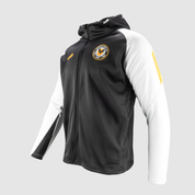 Newport County AFC 24/25 Zip Up Hoodie Black/White/Amber