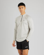 Arizona Quarter Zip- Dune Grey