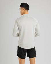 Arizona Quarter Zip- Dune Grey