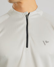 Arizona Quarter Zip- Dune Grey