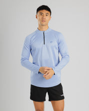 Arizona Quarter Zip- Cirrus Blue