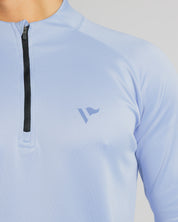 Arizona Quarter Zip- Cirrus Blue