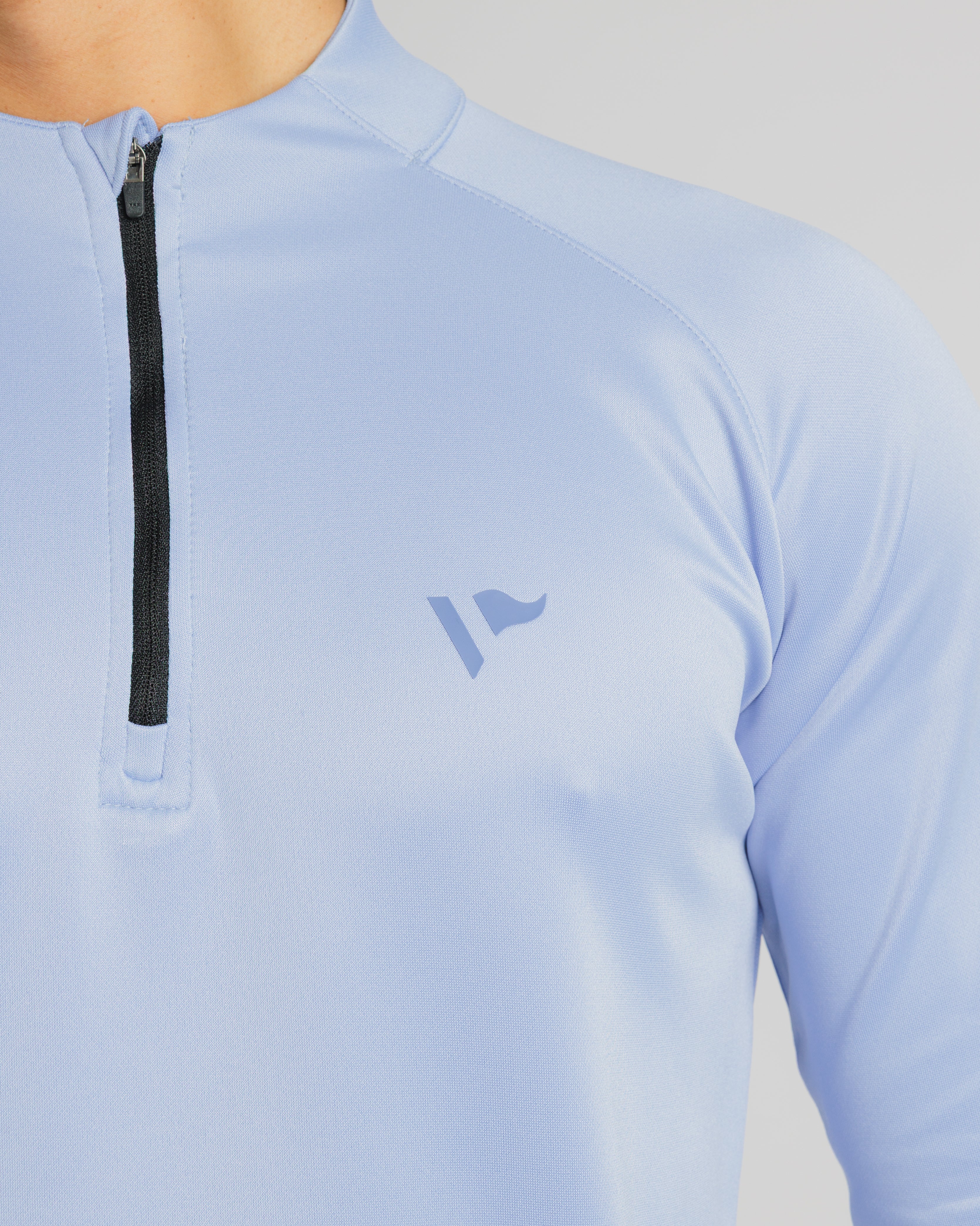 Arizona Quarter Zip- Cirrus Blue