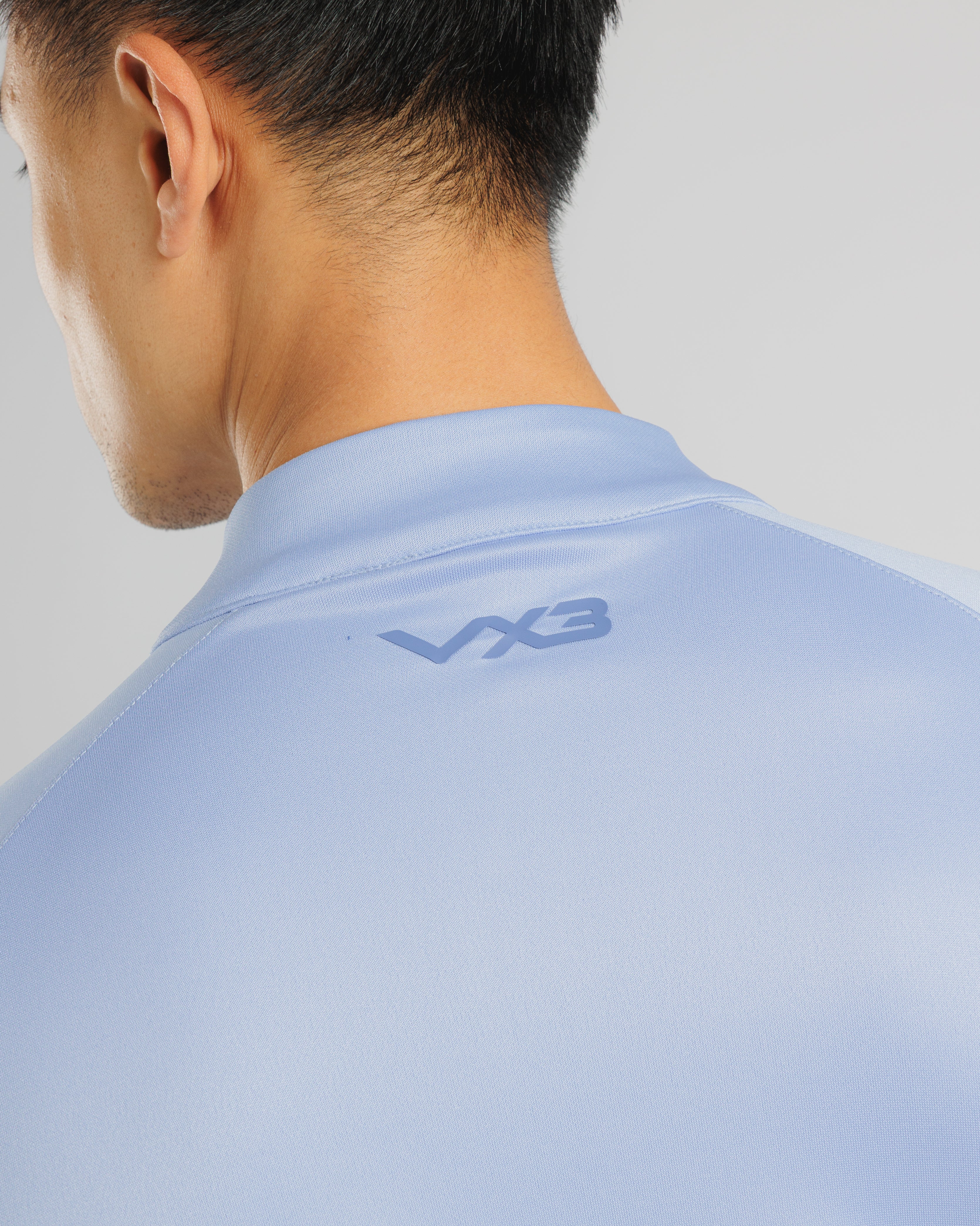 Arizona Quarter Zip- Cirrus Blue