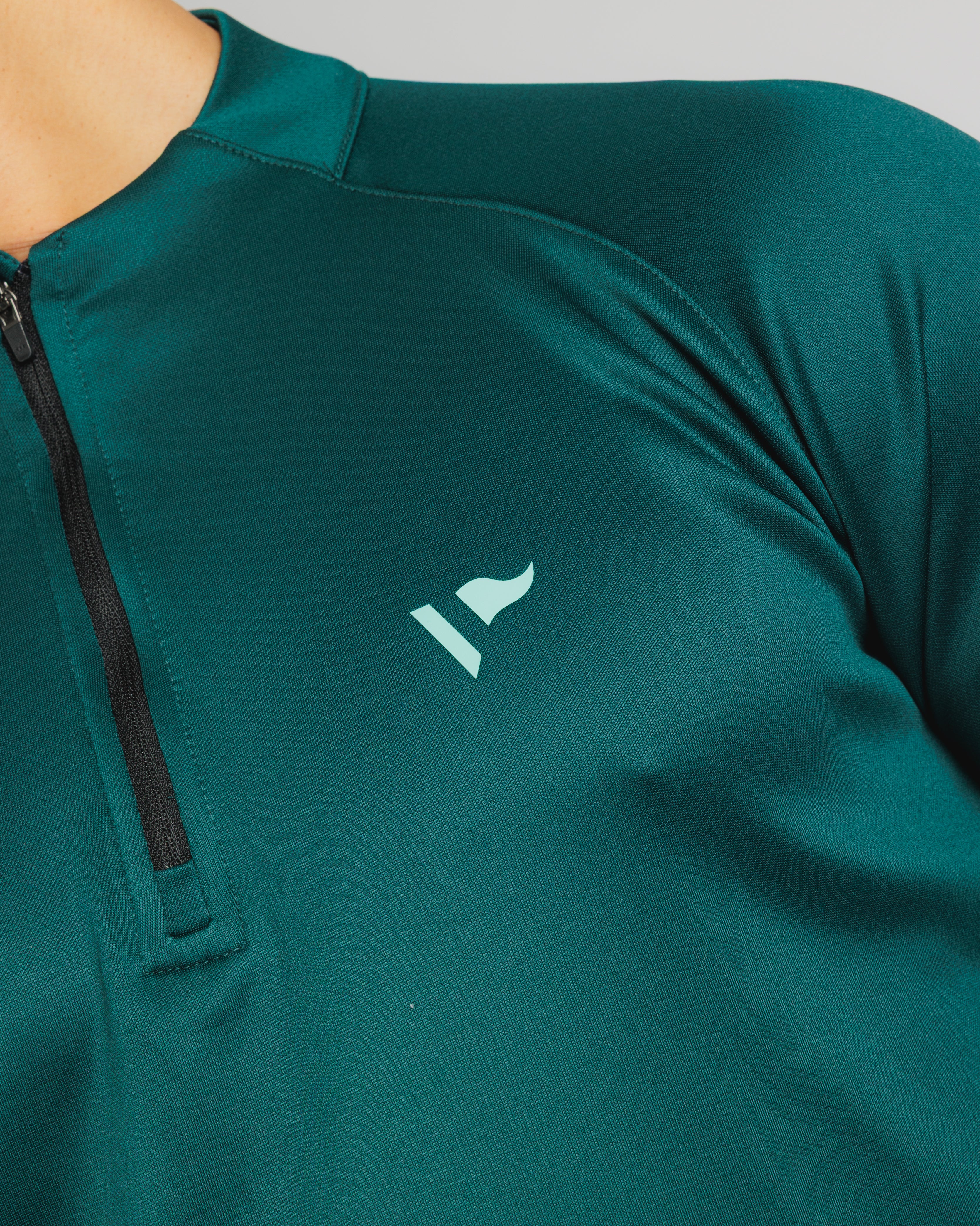 Arizona Quarter Zip- Saguaro Green
