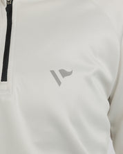 Arizona Quarter Zip Womens- Dune Grey
